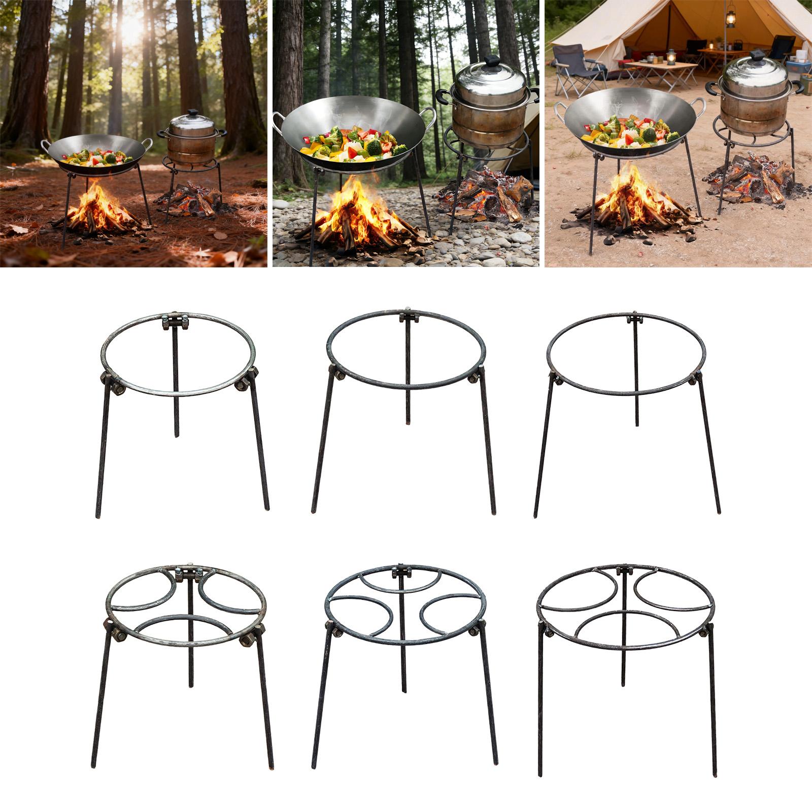 Camping Cooking Fire Stove - Трехногая подставка для костра, многофункциональная подставка