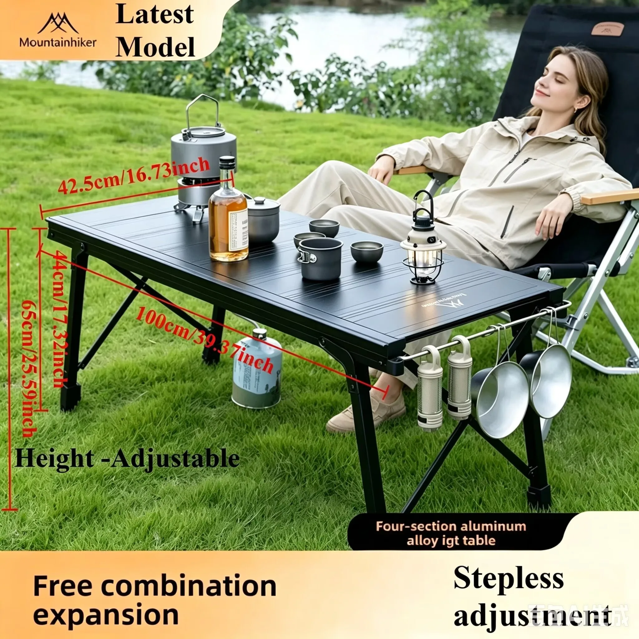 Camping Cooking Options - Складной походный стол IGT, портативный уличный