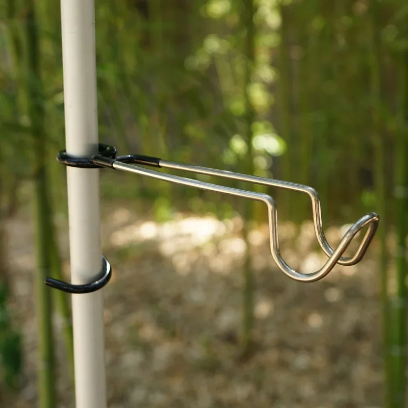 Camping Cooking Hanger - Портативная подставка для светильника из нержавеющей