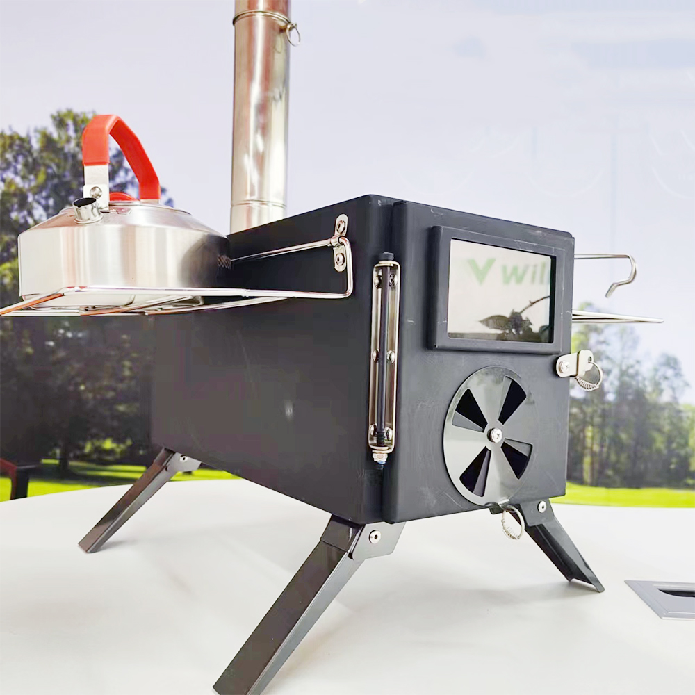 Портативная черная железная пл – обзор и цена Camping Cooking Fire Stove