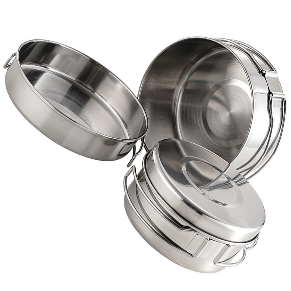 Набор походной посуды из нержа – обзор и цена Camping Cooking Set Lightweight