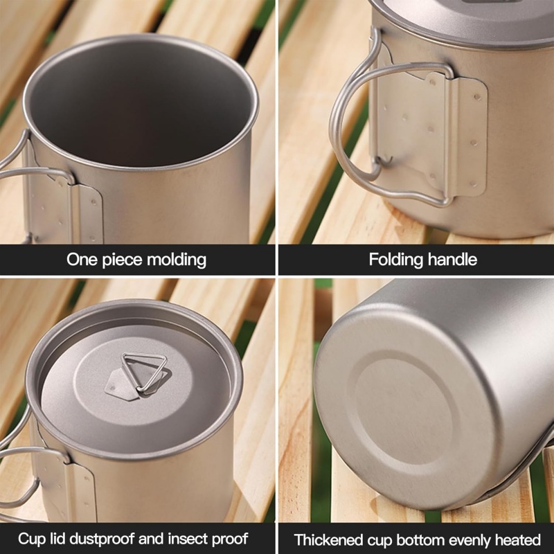 Титановая походная кружка со с – обзор и цена Camping Cooking Gear