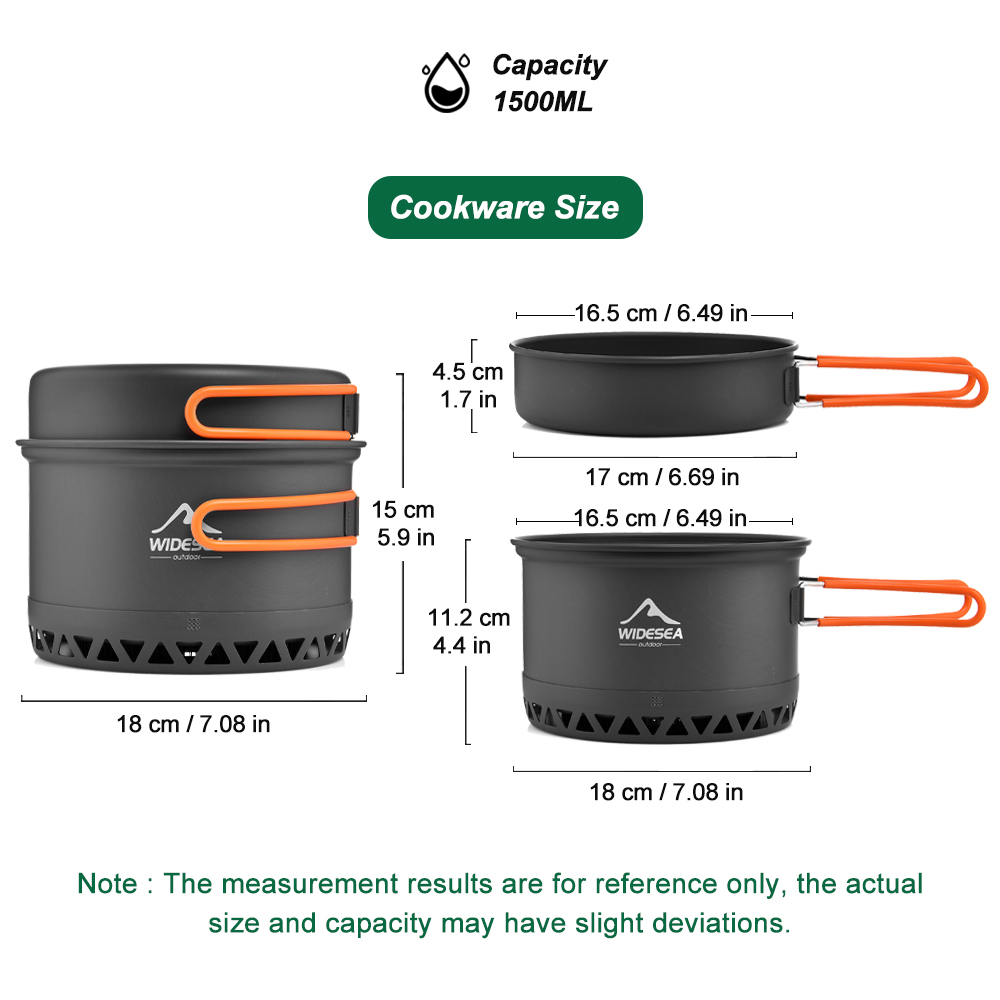 Посуда для кемпинга, набор ули – обзор и цена Camping Cooking Tin