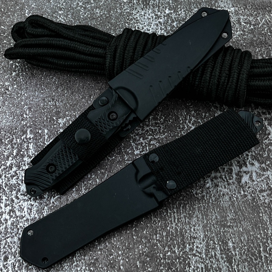 Высококачественный походный но – обзор и цена Camping Cooking Knife With Sheath