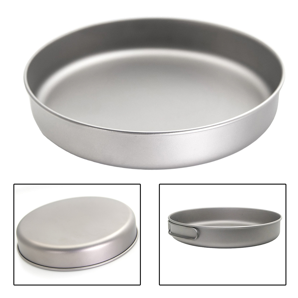 Сверхлегкая сковорода Pure Ti, – обзор и цена Camping Cooking Pot