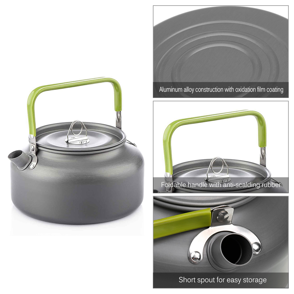 Портативный уличный чайник, го – обзор и цена Camping Cooking Tin