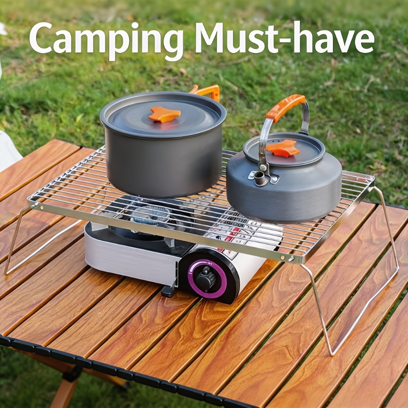 Портативная складная подставка – обзор и цена Camping Cooking Gear