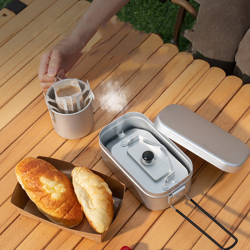 Сверхлегкий портативный турист – обзор и цена Camping Cooking Full Set