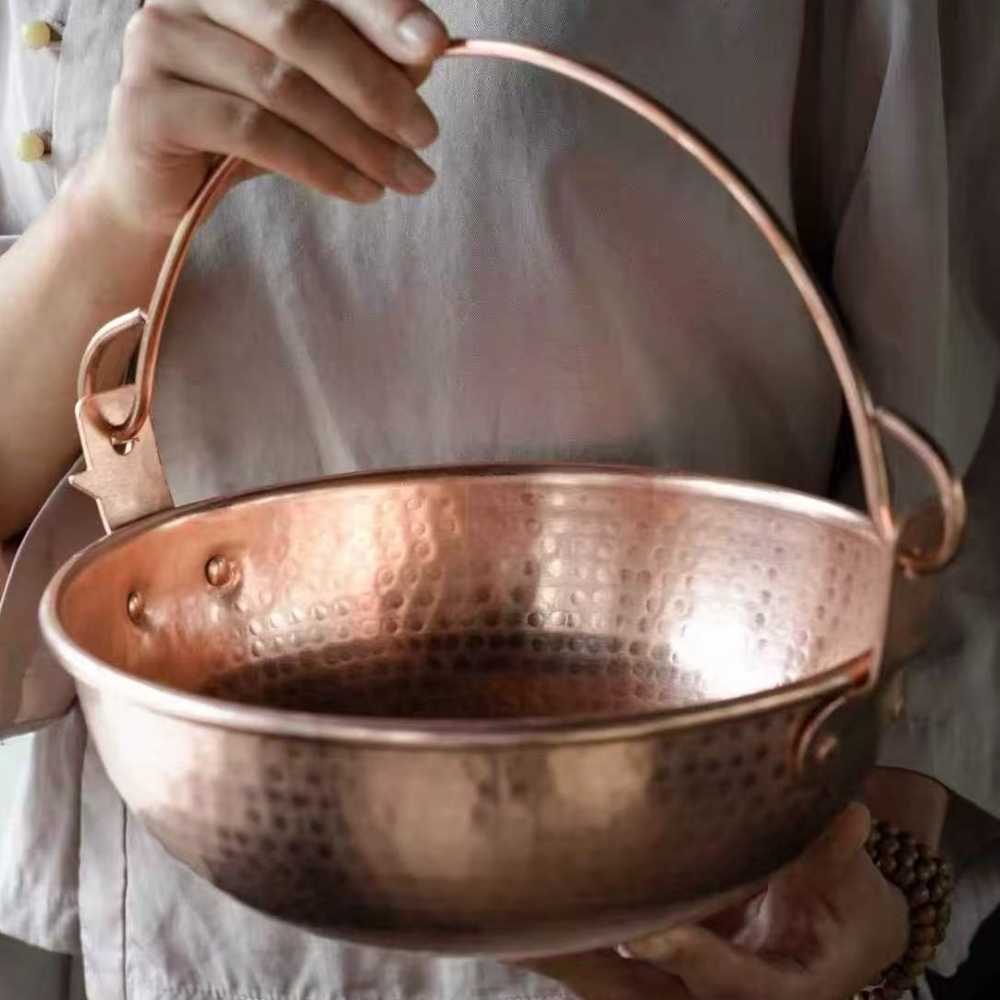 Винтажный медный подвесной гор – обзор и цена Camping Cooking Pot