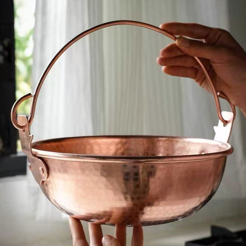 Винтажный медный подвесной гор – обзор и цена Camping Cooking Pot