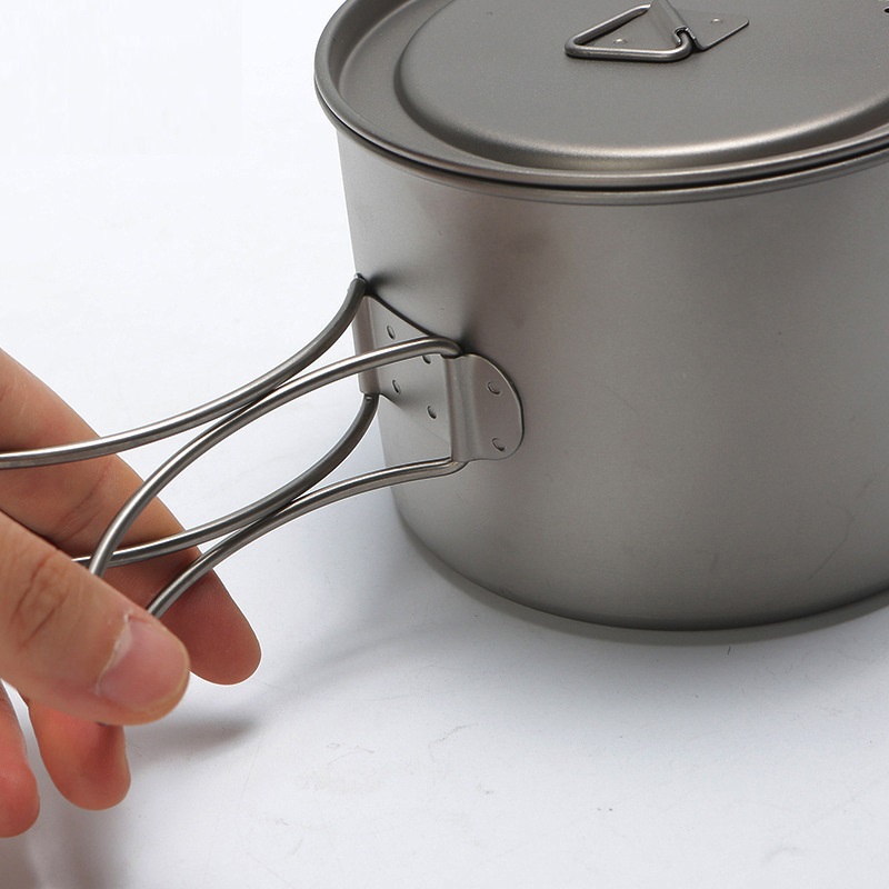 Титановый кастрюля для пикника – обзор и цена Camping Cooking Pot