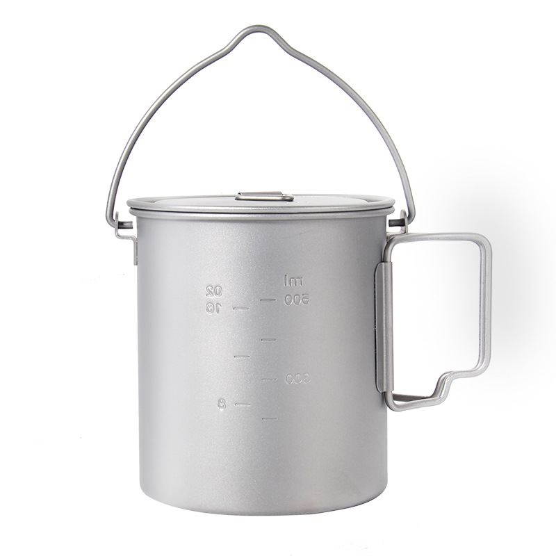 Титановый кастрюля для пикника – обзор и цена Camping Cooking Pot