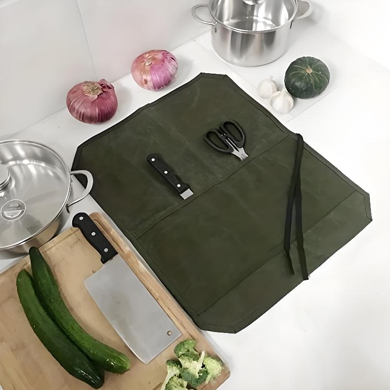 Чехол для ножей из вощеного хо – обзор и цена Camping Cooking Utensil Holder