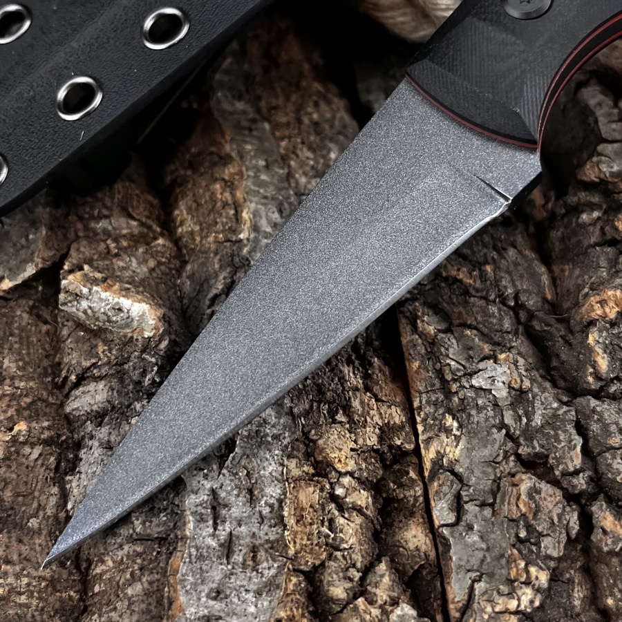 Нож ручной работы с рукоятью G – обзор и цена Camping Cooking Knife With Sheath