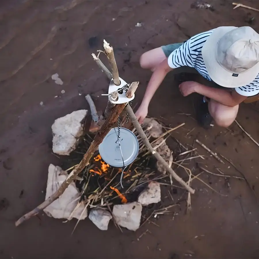Портативная вешалка для штатив – обзор и цена Camping Cooking Hanger