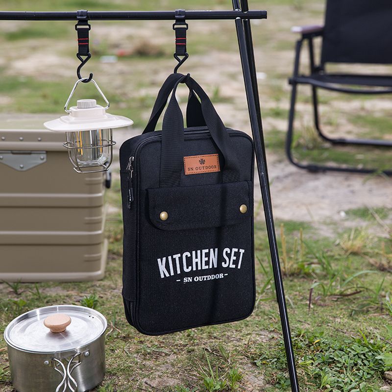 Набор походной кухонной утвари – обзор и цена Camping Cooking Utensil Organizer