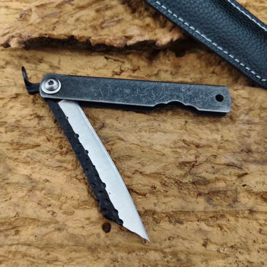 Складной нож Higonokami ручной – обзор и цена Camping Cooking Knife With Sheath