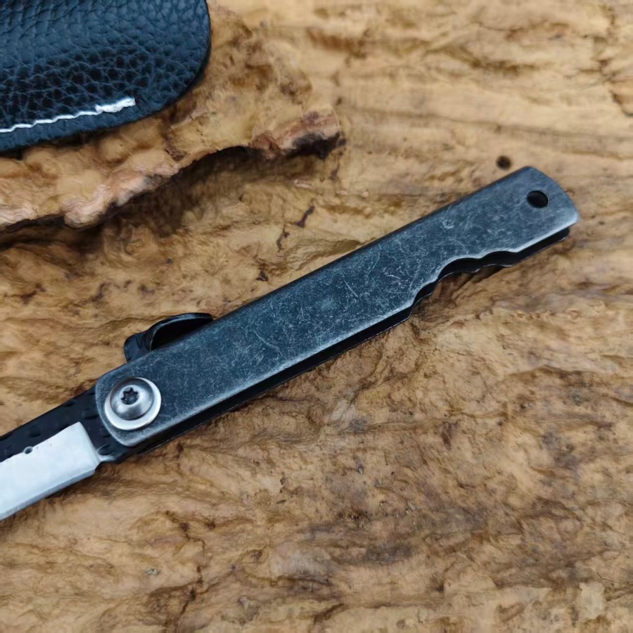 Складной нож Higonokami ручной – обзор и цена Camping Cooking Knife With Sheath