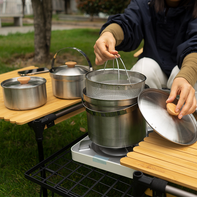 NOBANA новейший уличный набор  – обзор и цена Camping Cooking Full Set