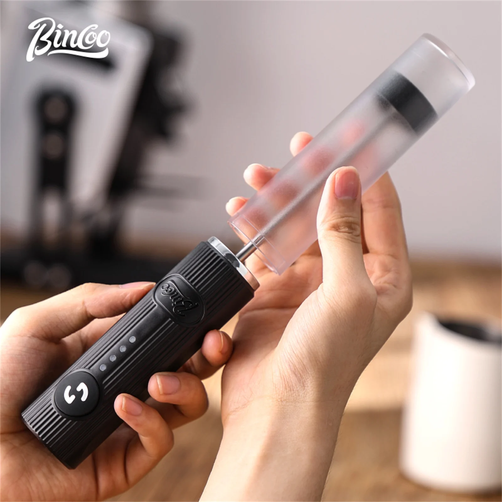 Bincoo новый вспениватель моло – обзор и цена Pocket Coffee Maker