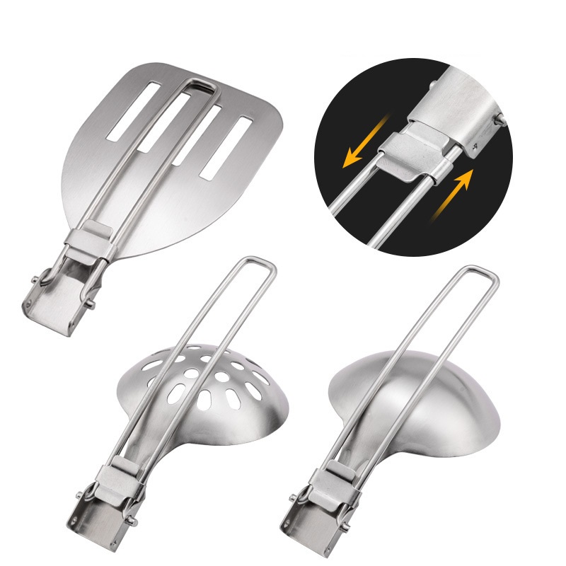 Стальная складная лопатка для  – обзор и цена Camping Cooking Options