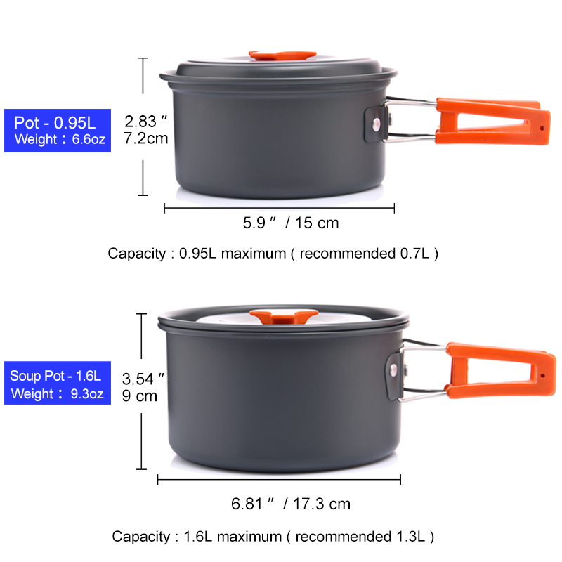 Набор посуды Widesea для кемпи – обзор и цена Camping Cooking Utensil Organizer