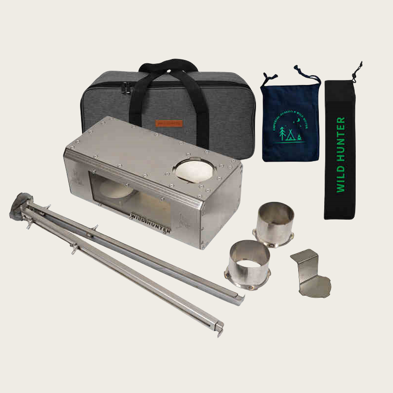 Походная печь для дров с двуст – обзор и цена Camping Cooking Fire Stove