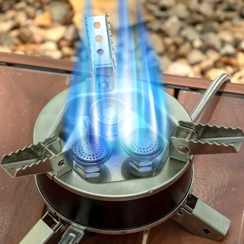 Портативная складная газовая п – обзор и цена Camping Cooking Fire Stove