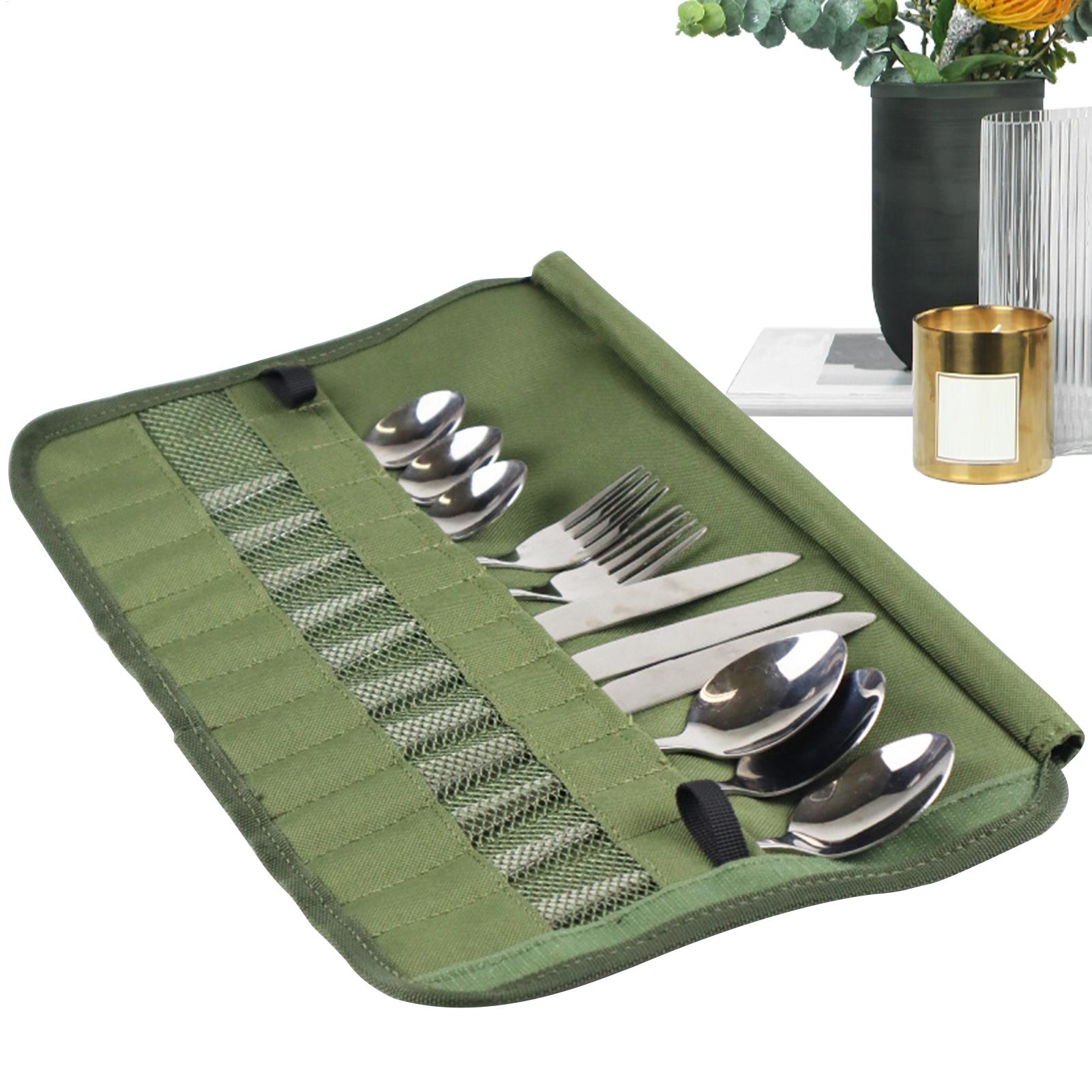 Сумка-органайзер для походной  – обзор и цена Camping Cooking Utensil Organizer