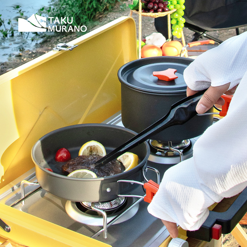 Набор походной посуды для приг – обзор и цена Camping Cooking Full Set
