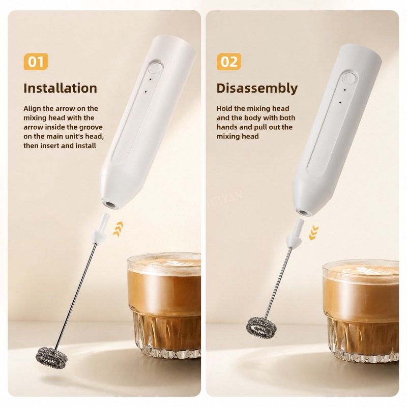 Мини-вспениватель молока USB,  – обзор и цена Pocket Coffee Maker