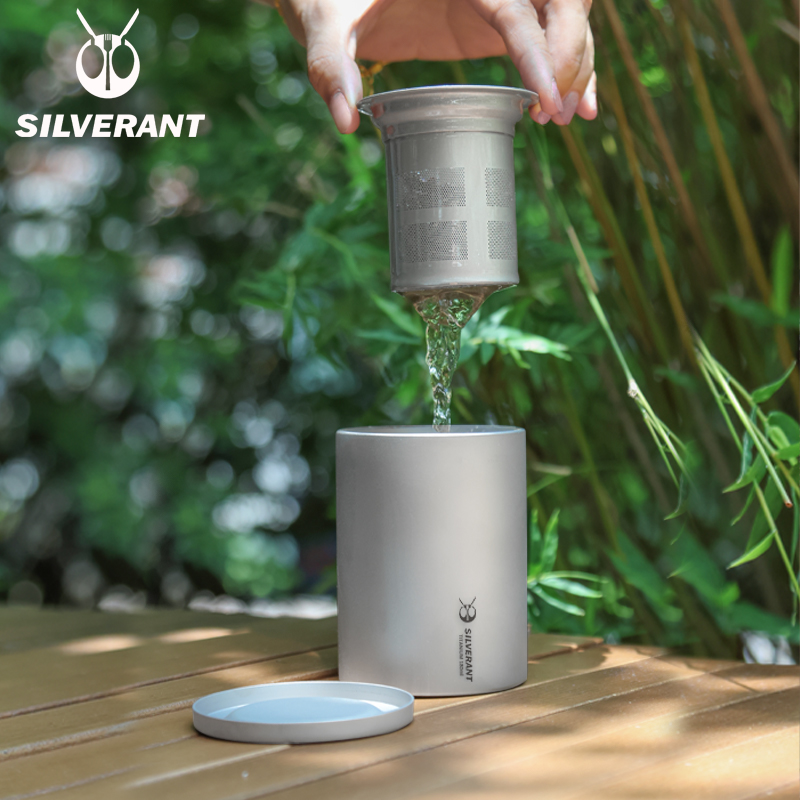 Титановая двухэтажная кружка д – обзор и цена Pocket Coffee Maker