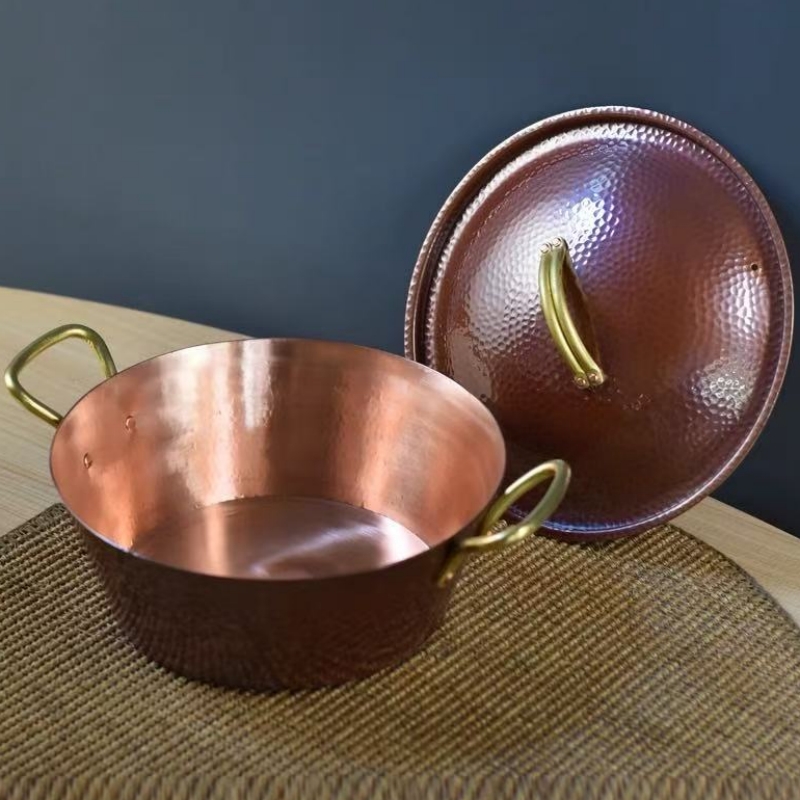 Винтажный медный горшок ручной – обзор и цена Camping Cooking Pot